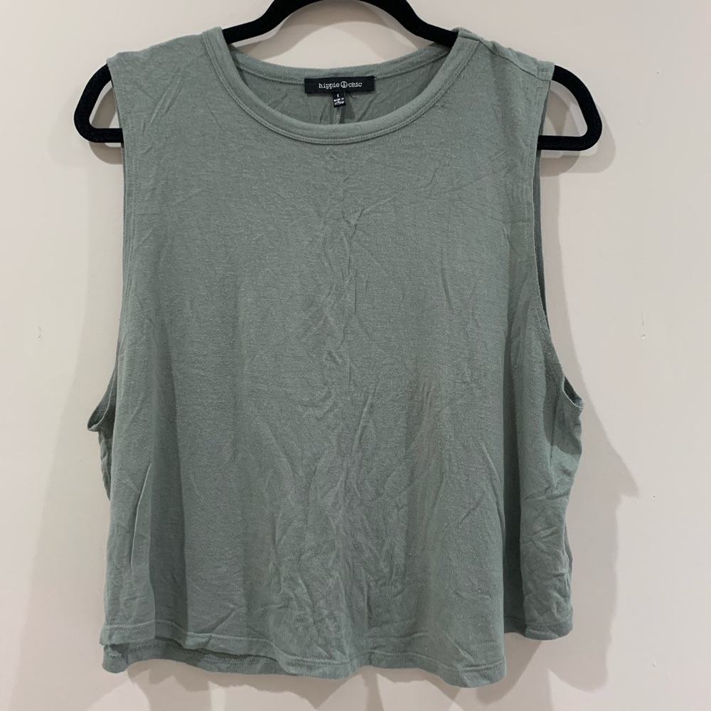 Green Tank Top